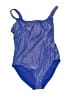 Yitty Metallic Blue One Piece Swimsuit Size XL - photo 1