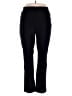 Nic + Zoe Solid Black Active Pants Size 14 - photo 1