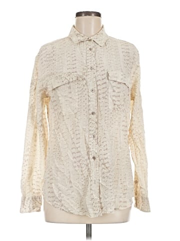 Equipment Long Sleeve Blouse (view 1)