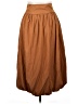 Unbranded Solid Brown Casual Skirt Size XL - photo 1