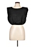 Zara 100% Lyocell Black Sleeveless Blouse Size L - photo 1