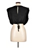 Zara 100% Lyocell Black Sleeveless Blouse Size L - photo 2