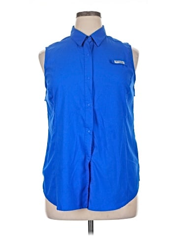 Columbia Sleeveless Button-Down Shirt (view 1)