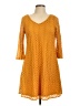 Always Indigo Orange Casual Dress Size L (petite) - photo 1
