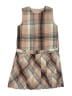 One Child Plaid Brown Dress Size 9 - photo 1