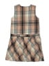 One Child Plaid Brown Dress Size 9 - photo 2