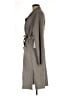Margaret O'Leary Gray Tan Trenchcoat Size M - photo 5
