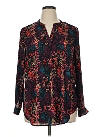 Premise Studio Long Sleeve Blouse (view 1)