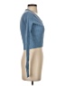Brandy Melville 100% Cotton Blue Pullover Sweater Size S (estimated) - photo 4