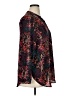 Premise Studio 100% Polyester Paisley Burgundy Long Sleeve Blouse Size 0X - photo 4
