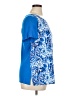 Jessica London 100% Polyester Blue Short Sleeve Blouse Size 16 - photo 4