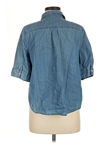 J.Crew 3/4 Sleeve Button-Down Shirt (view 2)