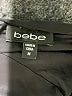 Bebe 100% Leather Black Sleeveless Blouse Size M - photo 7