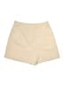 BCBG Solid Ivory Khaki Shorts Size S - photo 2