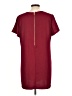 Lulus 100% Polyester Solid Burgundy Casual Dress Size L - photo 2