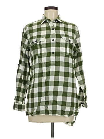 Uniqlo Long Sleeve Button-Down Shirt (view 1)