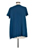 Pink Blush Blue Short Sleeve Top Size M - photo 2