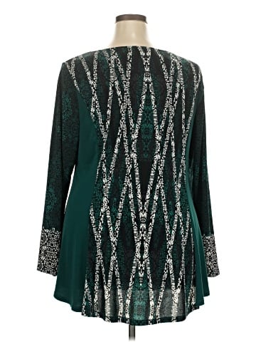 Style&Co Long Sleeve Blouse (view 2)