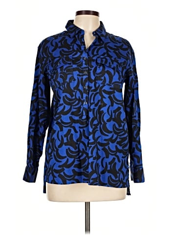 Dana Buchman Long Sleeve Blouse (view 1)