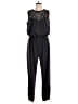 Bebe Solid Black Jumpsuit Size L - photo 1