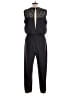 Bebe Solid Black Jumpsuit Size L - photo 2