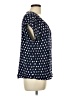 Old Navy 100% Rayon Blue Short Sleeve Blouse Size L - photo 4