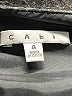CAbi Plaid Black Casual Skirt Size 4 - photo 4