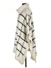 Lands' End Plaid Ivory Poncho One size - photo 5