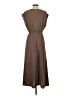 Max Studio 100% Polyester Solid Brown Casual Dress Size S - photo 2