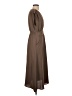Max Studio 100% Polyester Solid Brown Casual Dress Size S - photo 4