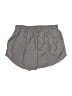 Nike 100% Polyester Solid Gray Athletic Shorts Size M - photo 2