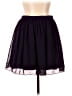 Speechless 100% Polyester Solid Purple Casual Skirt Size 9 - photo 1