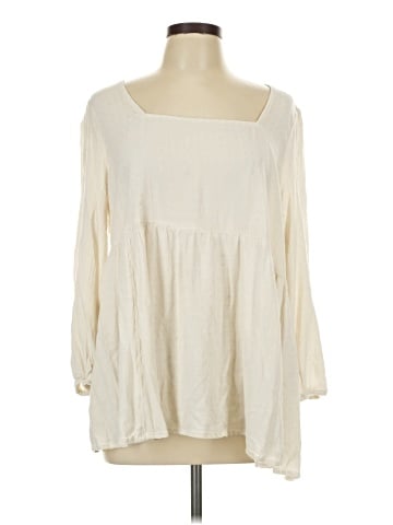 American Eagle Outfitters Long Sleeve Blouse (view 1)