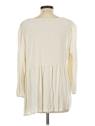 American Eagle Outfitters Long Sleeve Blouse (view 2)
