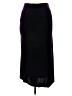 Jaclyn Smith Solid Black Purple Formal Skirt Size 18 - photo 1