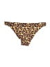Assorted Brands Animal Print Brown Swimsuit Bottoms Size M - photo 2