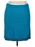 Grace Elements Solid Teal Casual Skirt Size 2X - photo 1