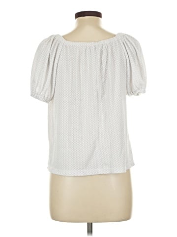 Ann Taylor LOFT Outlet Short Sleeve Blouse (view 2)