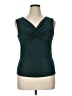 Green Envelope Teal Sleeveless Top Size XL - photo 1