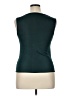 Green Envelope Teal Sleeveless Top Size XL - photo 2