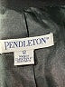 Pendleton 100% Virgin Wool Black Wool Blazer Size 12 - photo 6