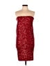 Alexia Admor Burgundy Red Cocktail Dress Size 8 - photo 1