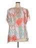 Cato 100% Polyester Pink Short Sleeve Blouse Size 26/ 28W - photo 2