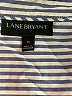 Lane Bryant Stripes Blue 3/4 Sleeve Button-Down Shirt Size 20 - photo 4