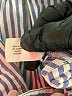 Lane Bryant Stripes Blue 3/4 Sleeve Button-Down Shirt Size 20 - photo 5