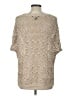 White House Black Market 100% Polyester Tan Poncho Size L - photo 2