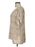 White House Black Market 100% Polyester Tan Poncho Size L - photo 5