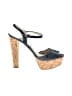 MICHAEL Michael Kors 100% Leather Blue Wedges Size 11 - photo 1