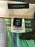 Lands' End 100% Baumwolle Plaid Green Shorts Size 6 - photo 3
