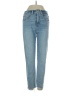 Ann Taylor LOFT Stripes Blue Jeans Size 25 waist - photo 1